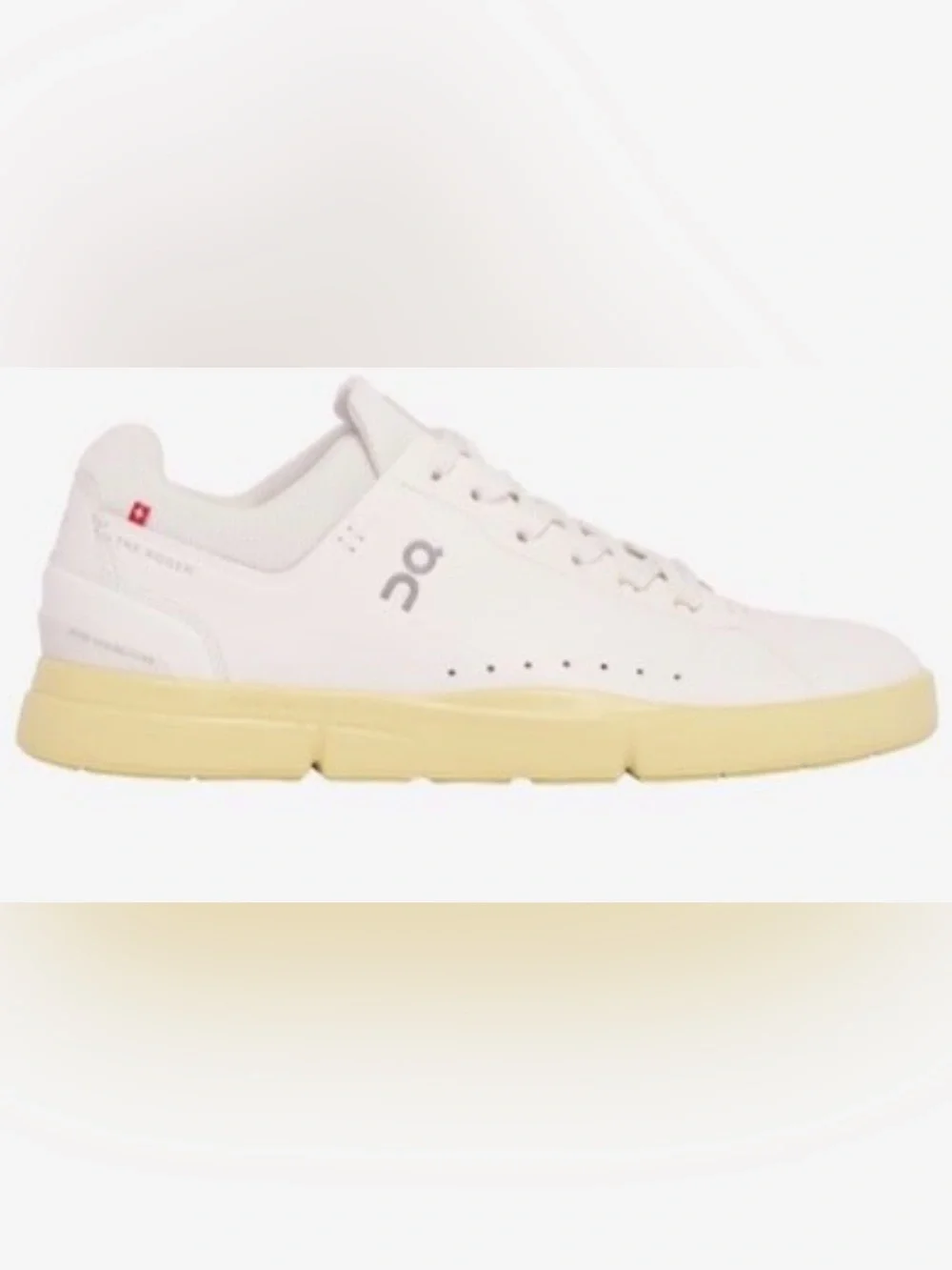 NWT On Cloud Running Women's The ROGER Advantage - White White/Hay, Size: 6.5